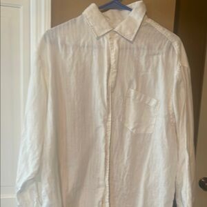 Caribbean Cream Casual Button Down Shirt